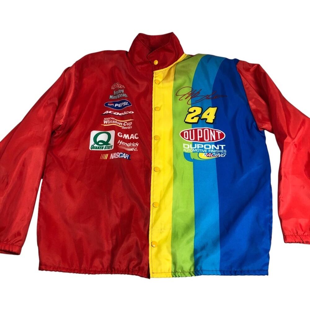 Jeff Gordon 90s DuPont Racing  Jacket XL - Picture 2 of 9